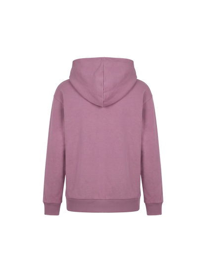 Orchid Zip | Sweater majica s kapuljačom i patentnim zatvaračem za djevojčice - klasični kroj