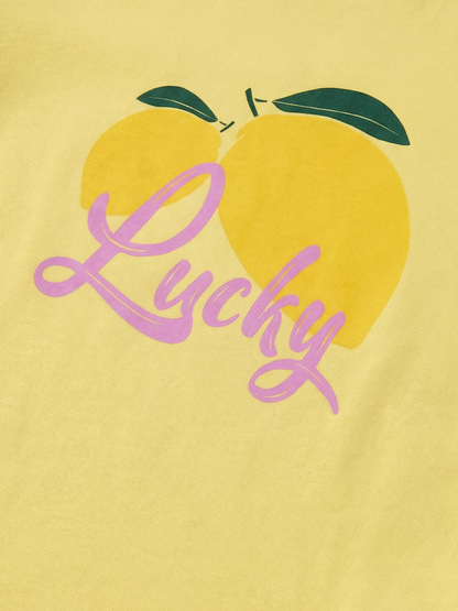 Lucky Lemon Smile | Majica kratkih rukava za djevojčice