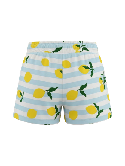 Lemon Stripe Breeze | Kratke hlače za djevojčice