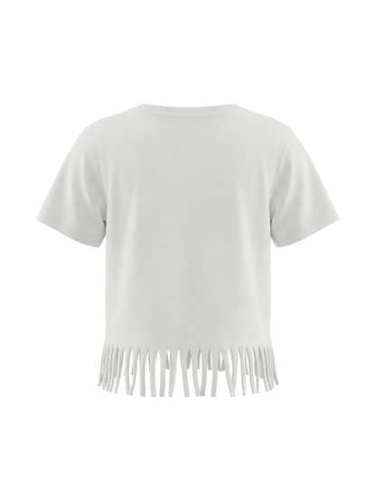 Hibiscus Fringe Dream | Majica kratkih rukava za djevojčice