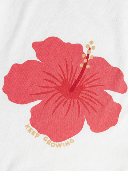 Hibiscus Fringe Dream | Majica kratkih rukava za djevojčice