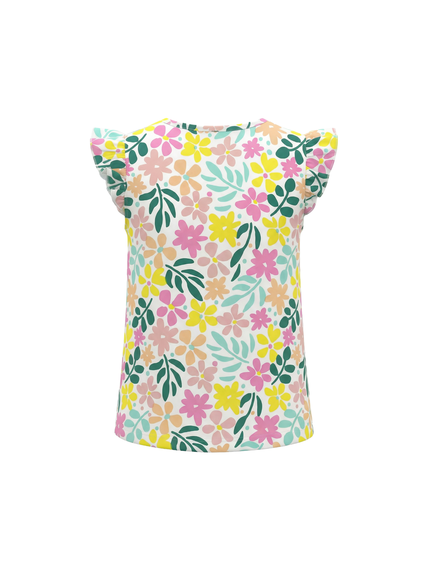 Pastel Flower Flutter | Majica kratkih rukava za djevojčice