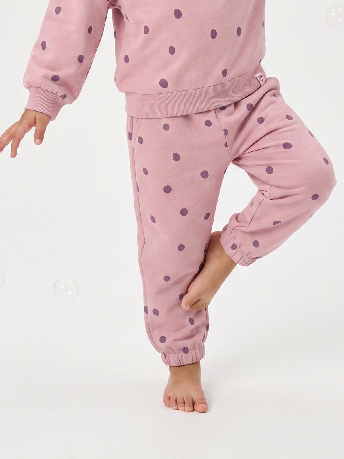 Rose Dots | Trenirka za djevojčice - opušteni kroj