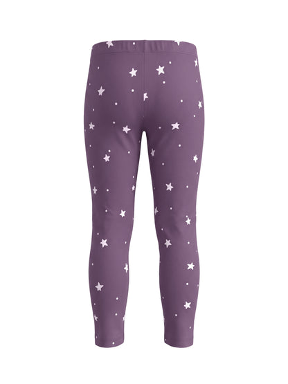 Plum Stars | Podstavljene tajice za djevojčice