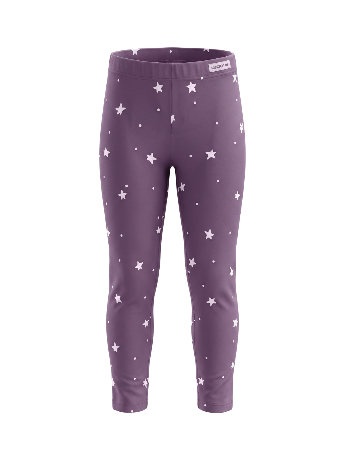 Plum Stars | Podstavljene tajice za djevojčice