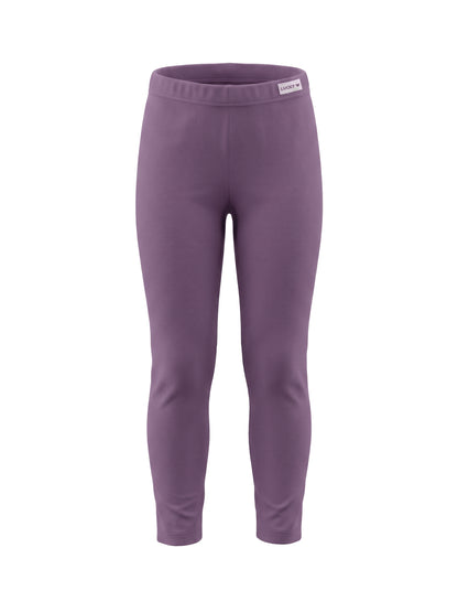 Plum Solid | Podstavljene tajice za djevojčice
