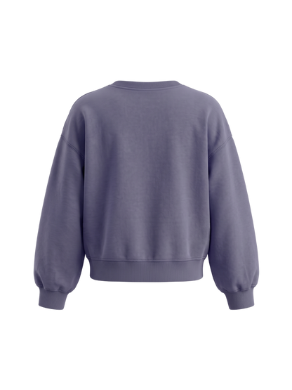 Sweetheart Crop | Podstavljeni pulover za djevojčice - opušteni kroj
