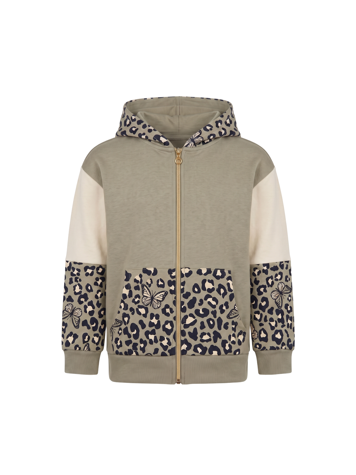 Leo Zip | Jakna s kapuljačom za djevojčice - klasični kroj