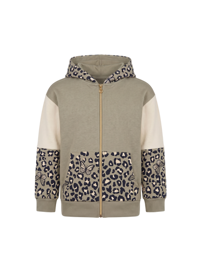 Leo Zip | Jakna s kapuljačom za djevojčice - klasični kroj