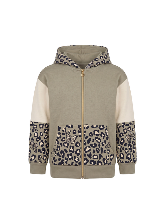 Leo Zip | Jakna s kapuljačom za djevojčice - klasični kroj