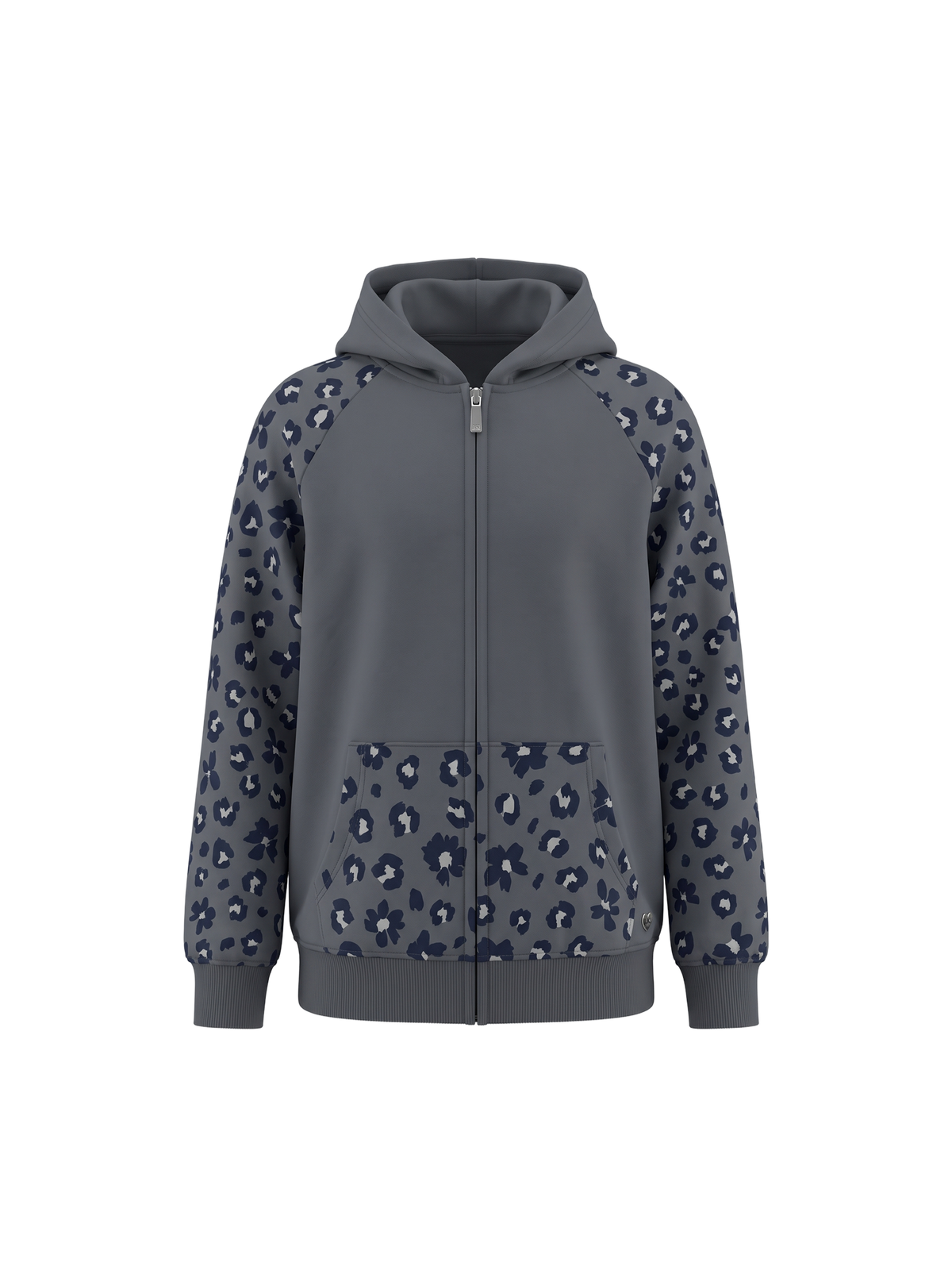 Leo Bloom Zip | Jakna s kapuljačom za djevojčice - klasični kroj