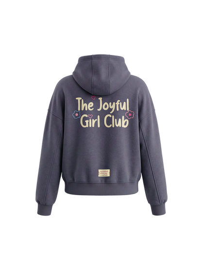 Heron Joyful Club | Podstavljena jakna s kapuljačom za djevojčice - oversized kroj