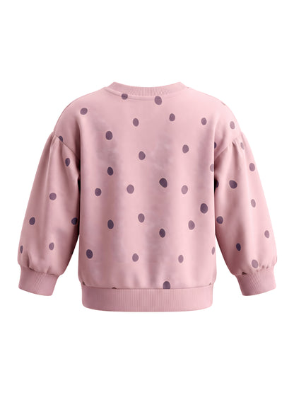 Rose Dots | Pulover za djevojčice - opušteni kroj
