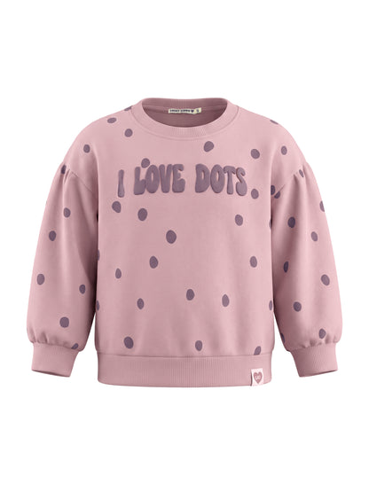 Rose Dots | Pulover za djevojčice - opušteni kroj