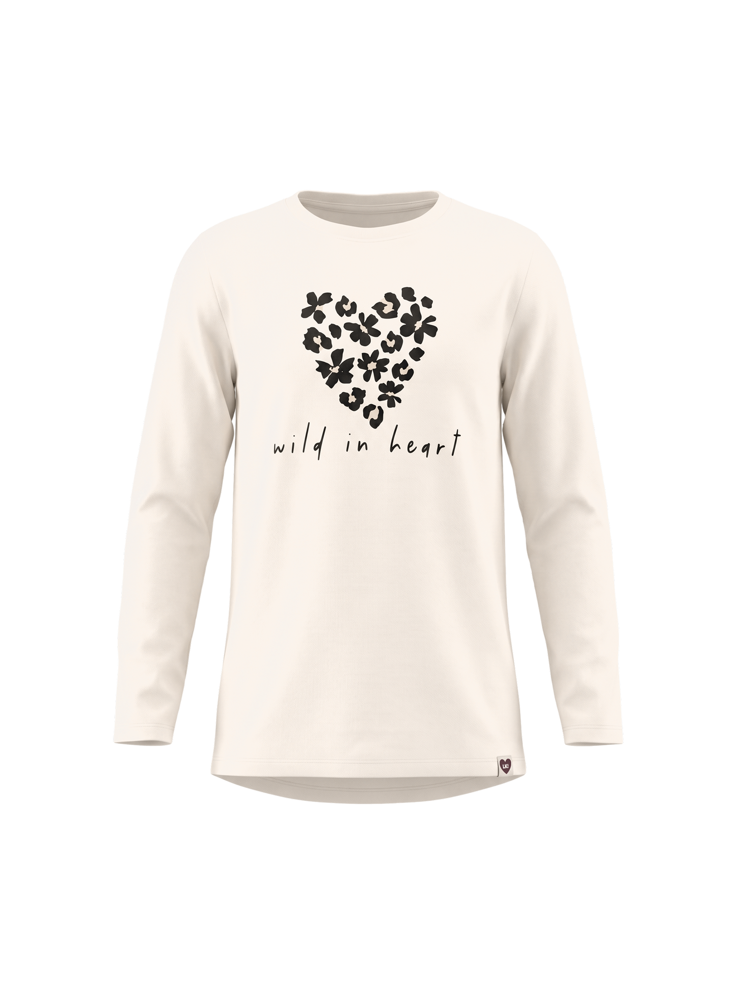 White Wild Heart | Tunika za djevojčice - klasični kroj