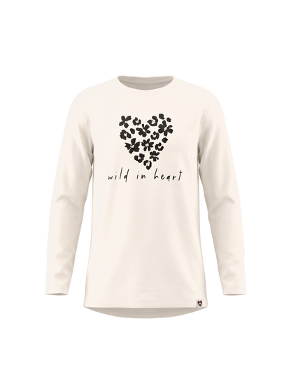 White Wild Heart | Tunika za djevojčice - klasični kroj