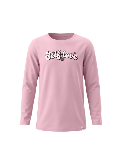 Pink Self Love | Majica dugih rukava za djevojčice