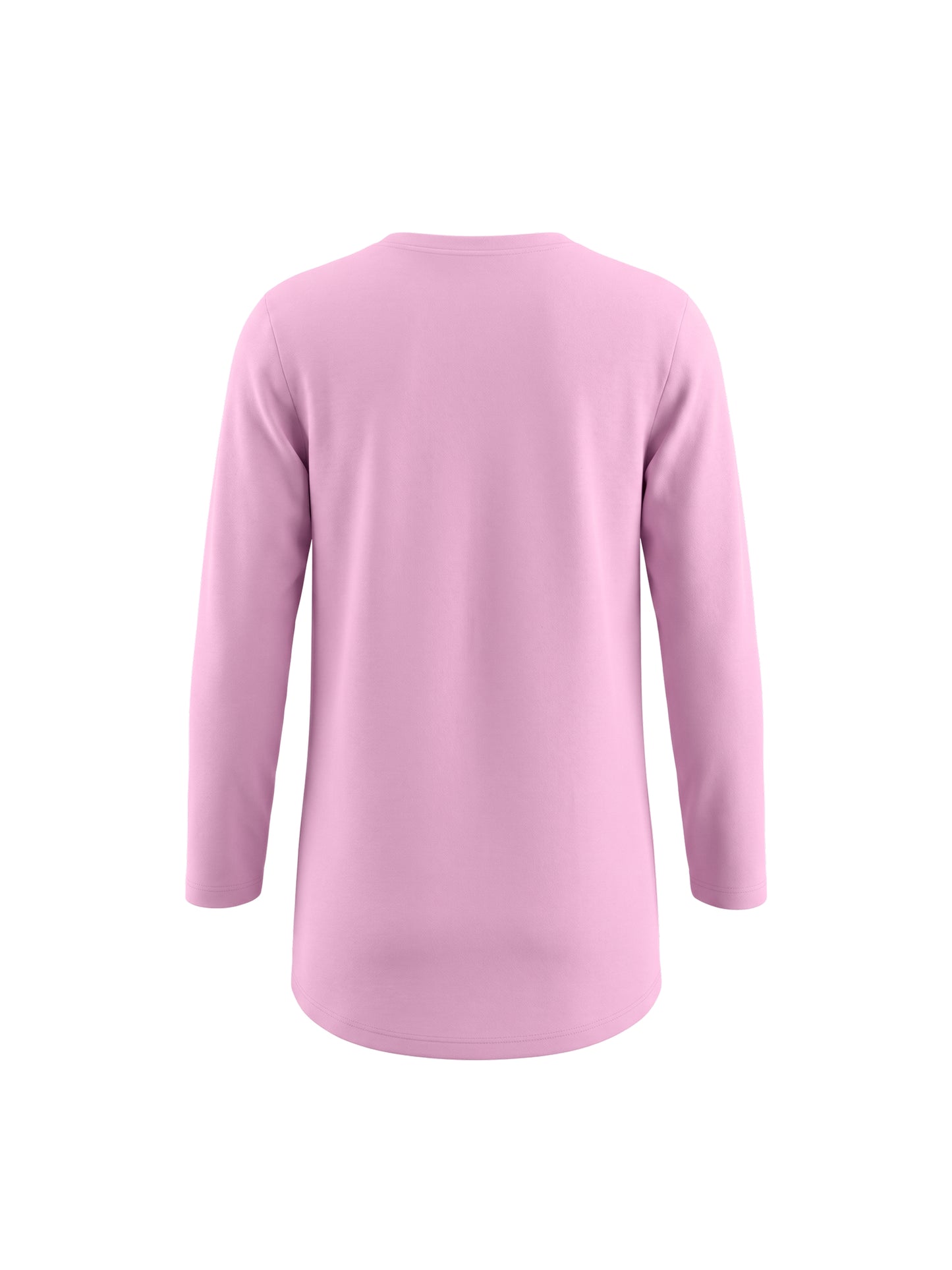Pink Leopard Heart | Tunika dugih rukava za djevojčice - klasični kroj