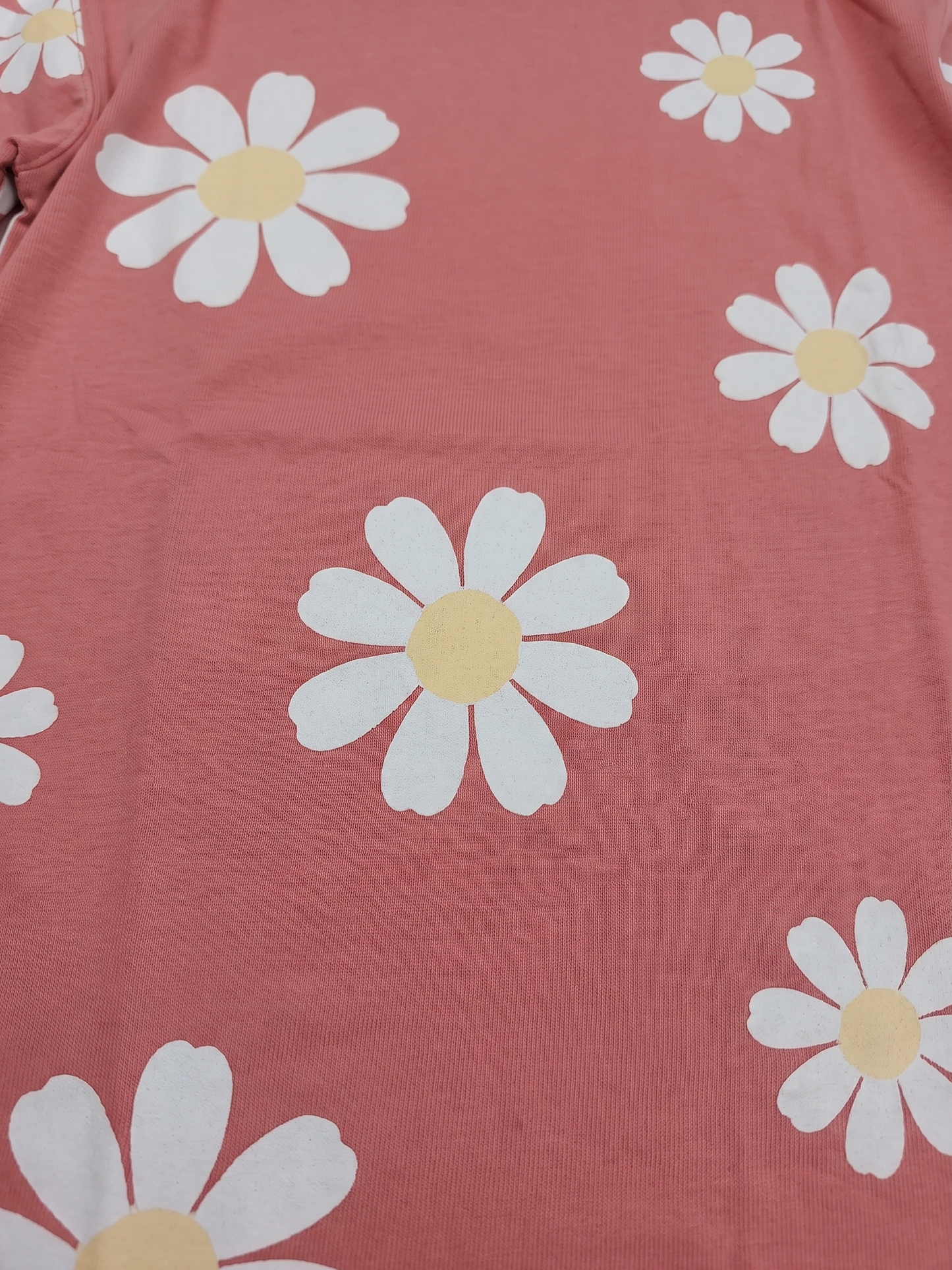 Peach Daisy Field | Majica dugih rukava za djevojčice - opušteni kroj