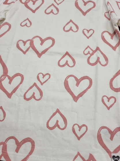 White Hearts Club | Majica dugih rukava za djevojčice - klasični kroj