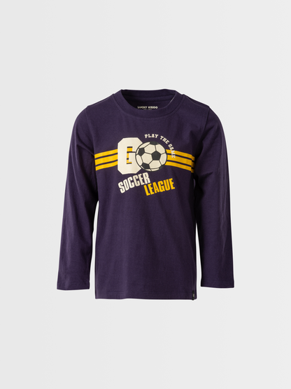 Soccer Blue | Majica dugih rukava za dječake