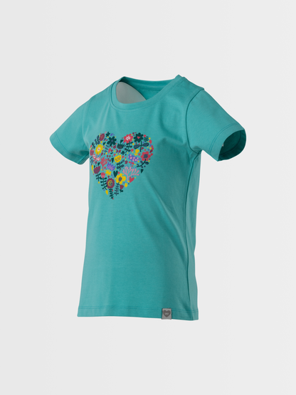 Blooming Heart | Majica kratkih rukava za djevojčice