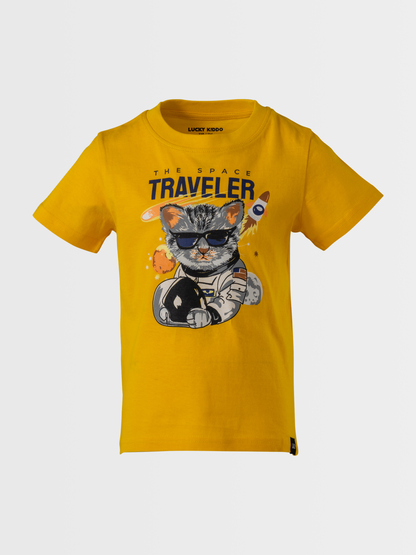 Cat In Space | Majica kratkih rukava za dječake