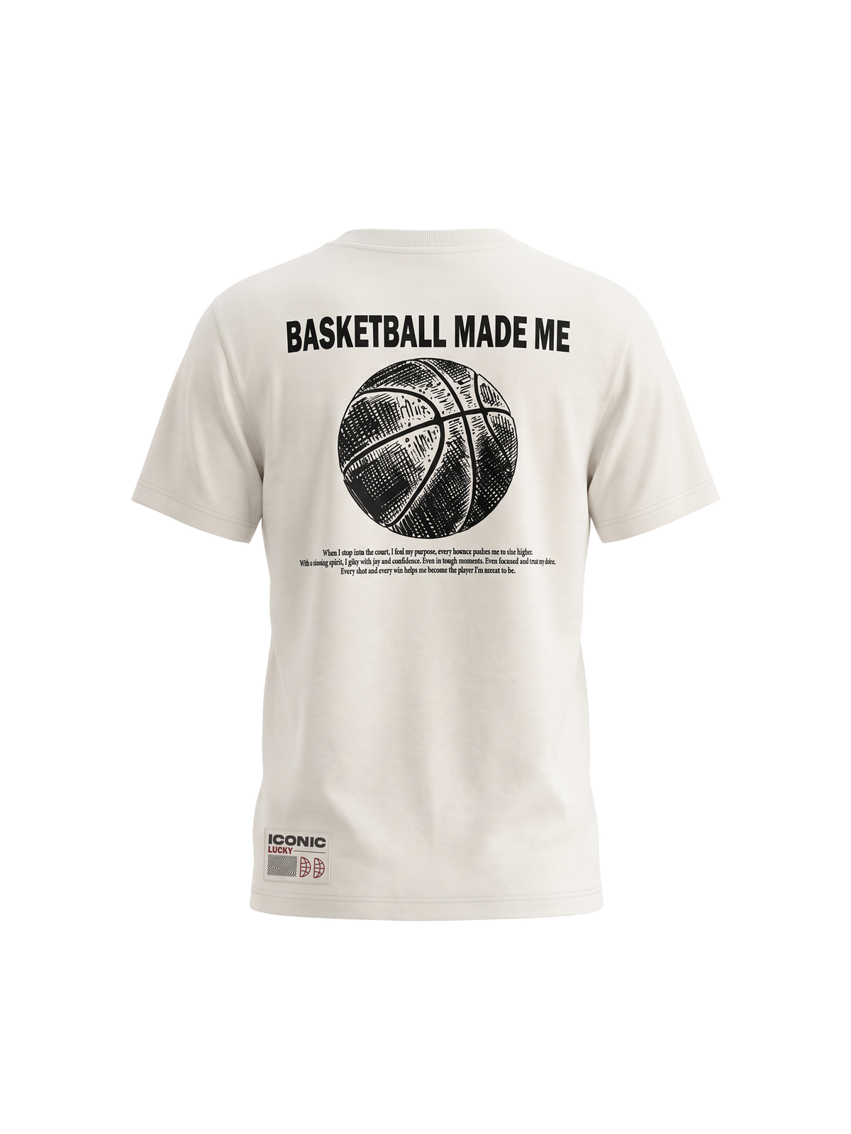 Basketball Made Me | Majica kratkih rukava za dječake - opušteni kroj