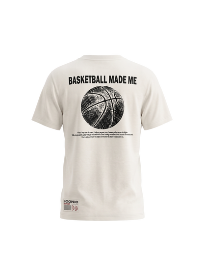 Basketball Made Me | Majica kratkih rukava za dječake - opušteni kroj