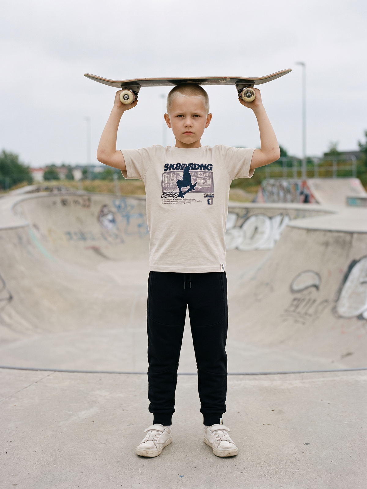 Sand Skateboard | Majica kratkih rukava za dječake - klasični kroj