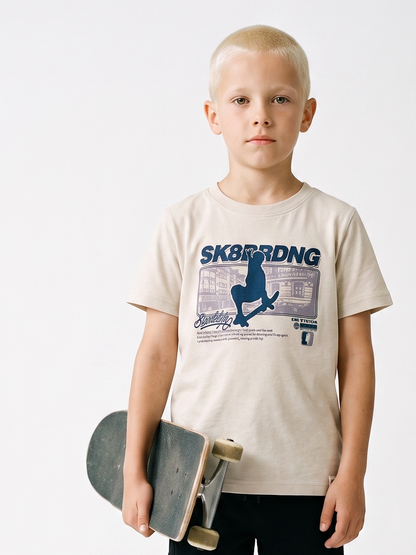 Sand Skateboard | Majica kratkih rukava za dječake - klasični kroj