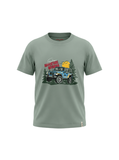 Green Offroad | Majica kratkih rukava za dječake - klasični kroj