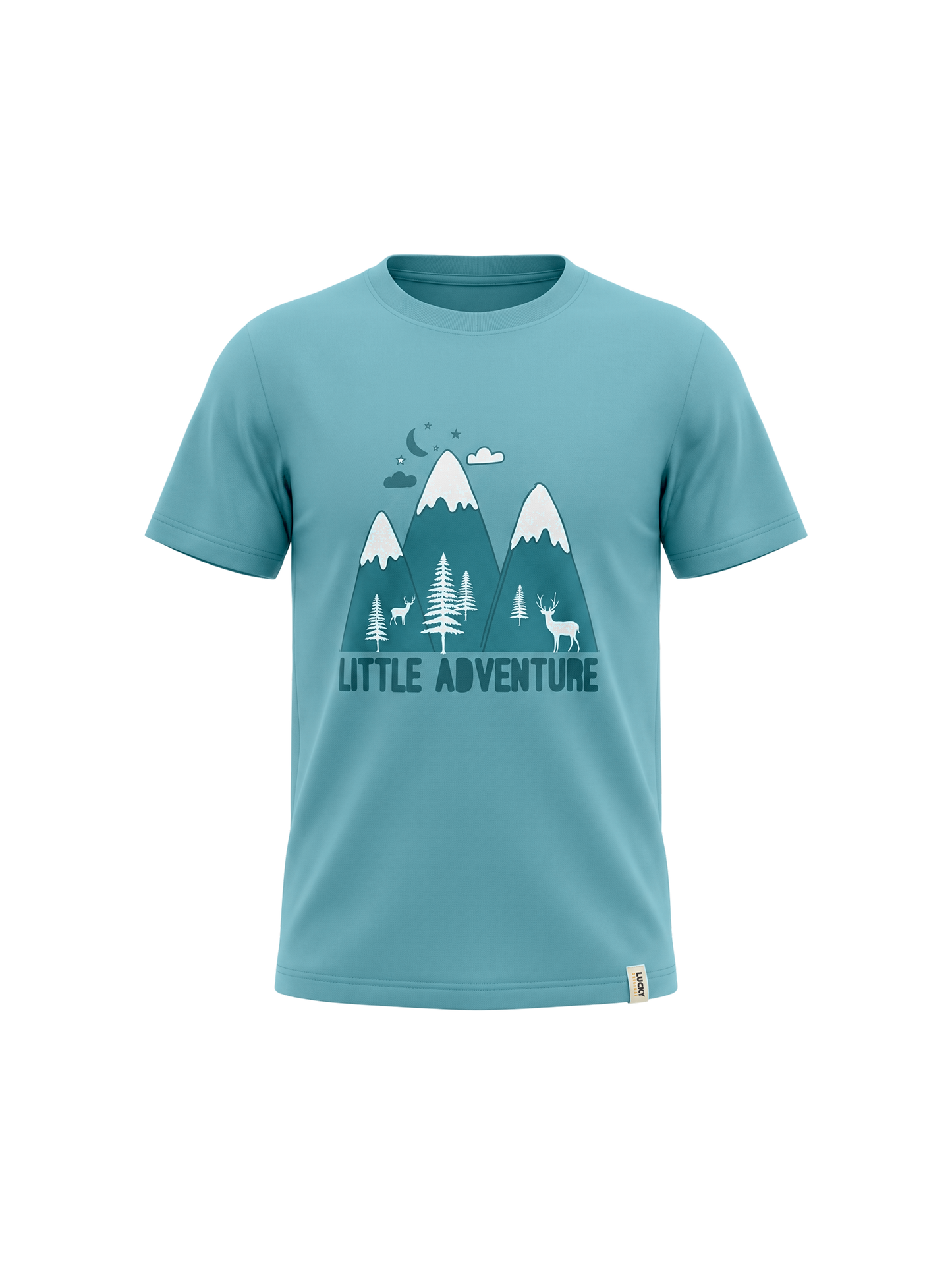 Aqua Little Adventure | Majica kratkih rukava za dječake - klasični kroj