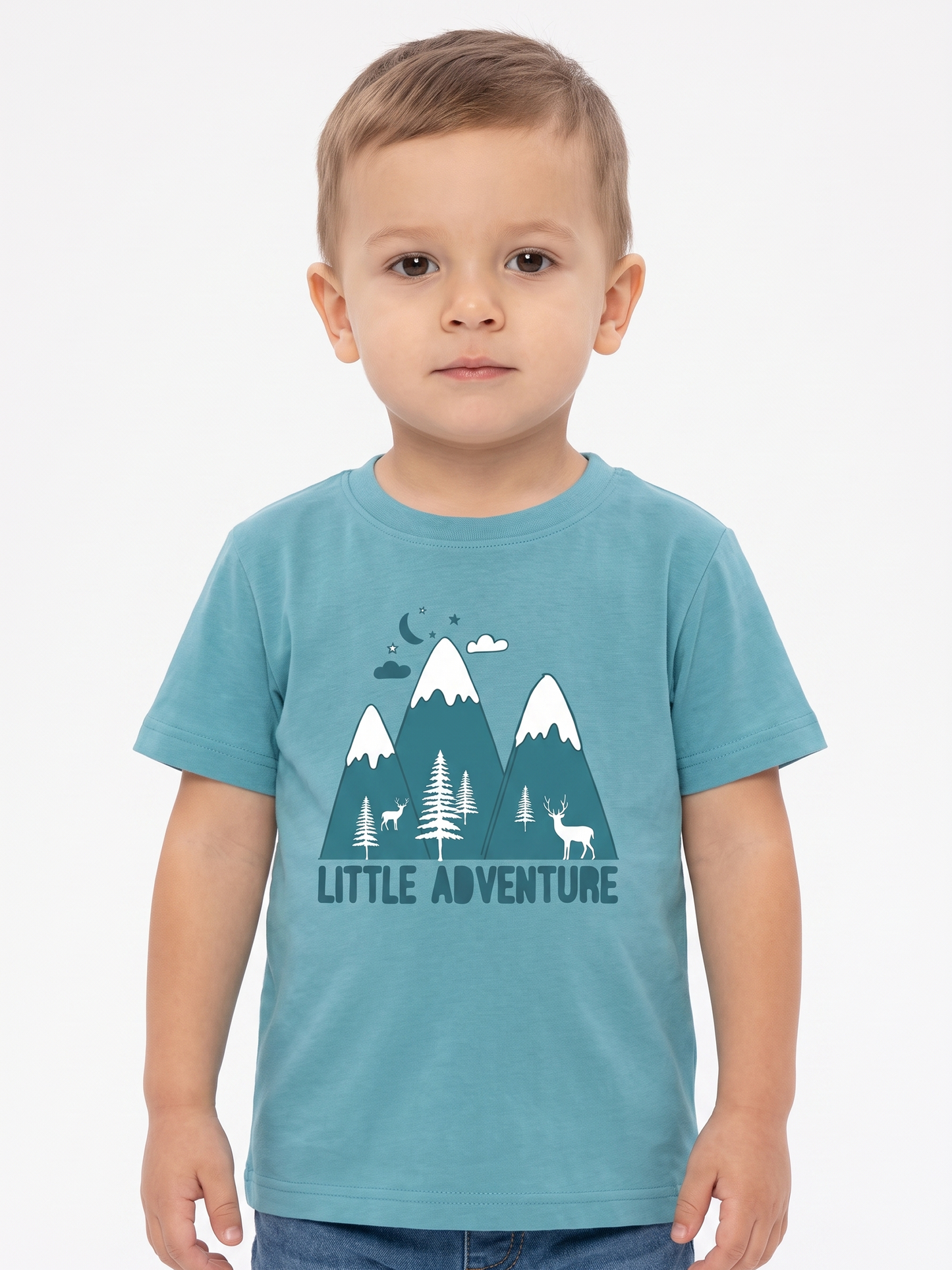 Aqua Little Adventure | Majica kratkih rukava za dječake - klasični kroj