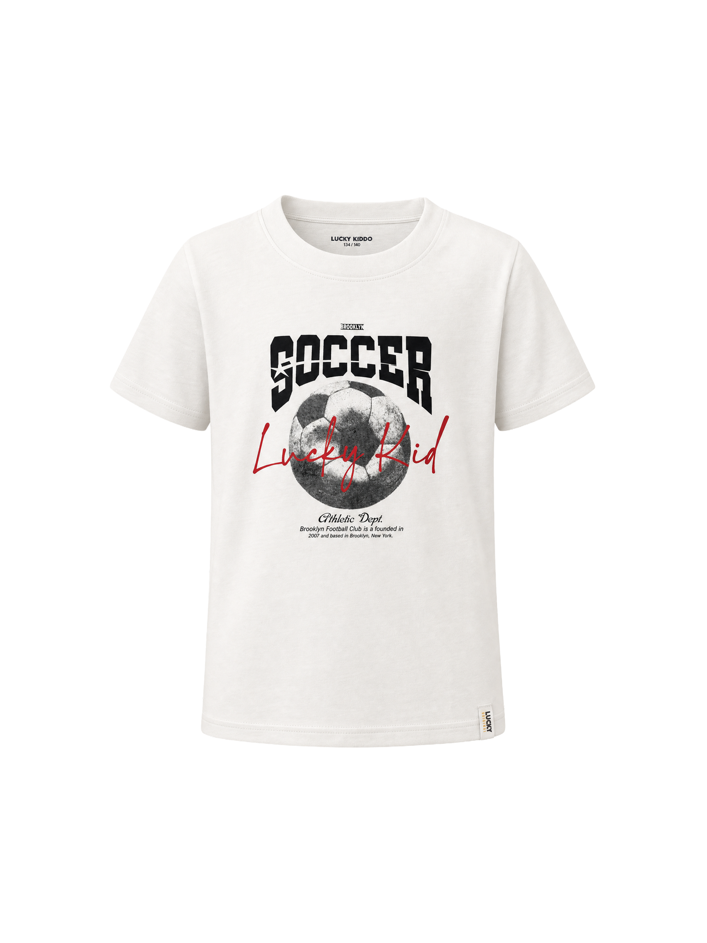 White Soccer | Majica kratkih rukava za dječake - klasični kroj