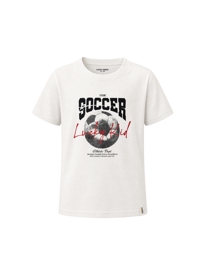 White Soccer | Majica kratkih rukava za dječake - klasični kroj