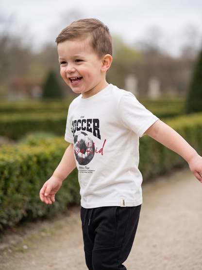 White Soccer | Majica kratkih rukava za dječake - klasični kroj
