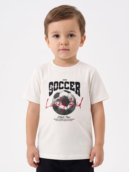 White Soccer | Majica kratkih rukava za dječake - klasični kroj