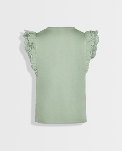 Celadon Green | Majica kratkih rukava za djevojčice
