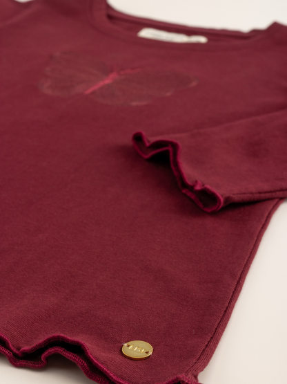 Butterfly Joy | Majica dugih rukava za djevojčice