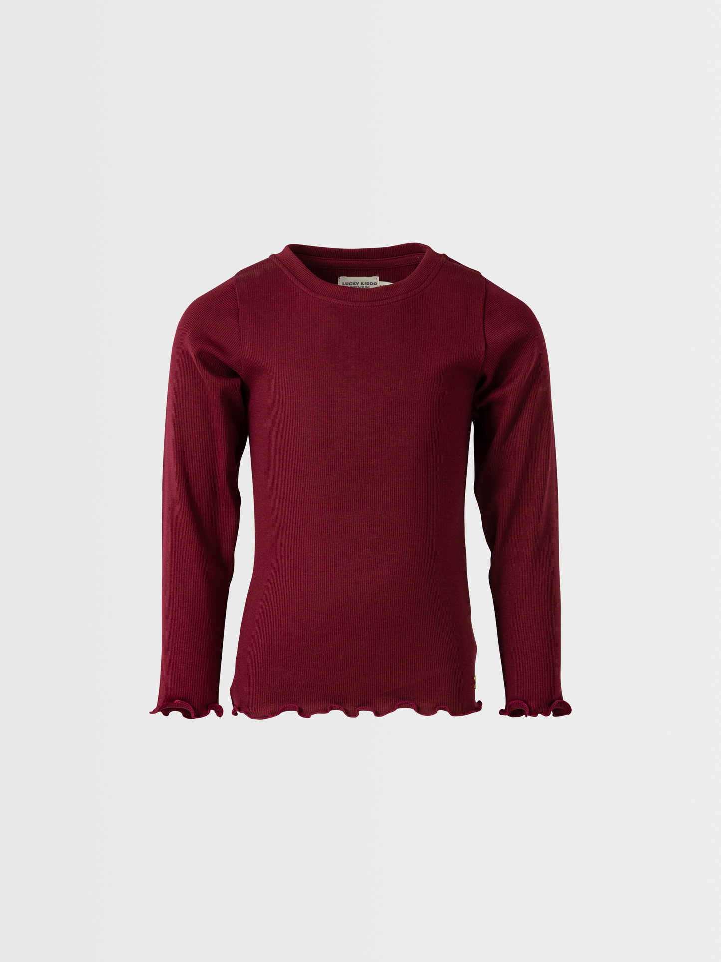 Berry Red | Majica dugih rukava za djevojčice