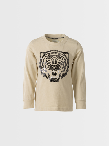 Tiger Beige | Majica dugih rukava za dječake