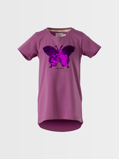 Butterfly Magic | Tunika kratkih rukava za djevojčice