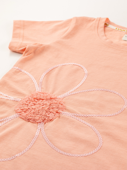 Flower Sparkle | Majica kratkih rukava za djevojčice