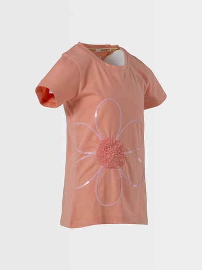 Flower Sparkle | Majica kratkih rukava za djevojčice