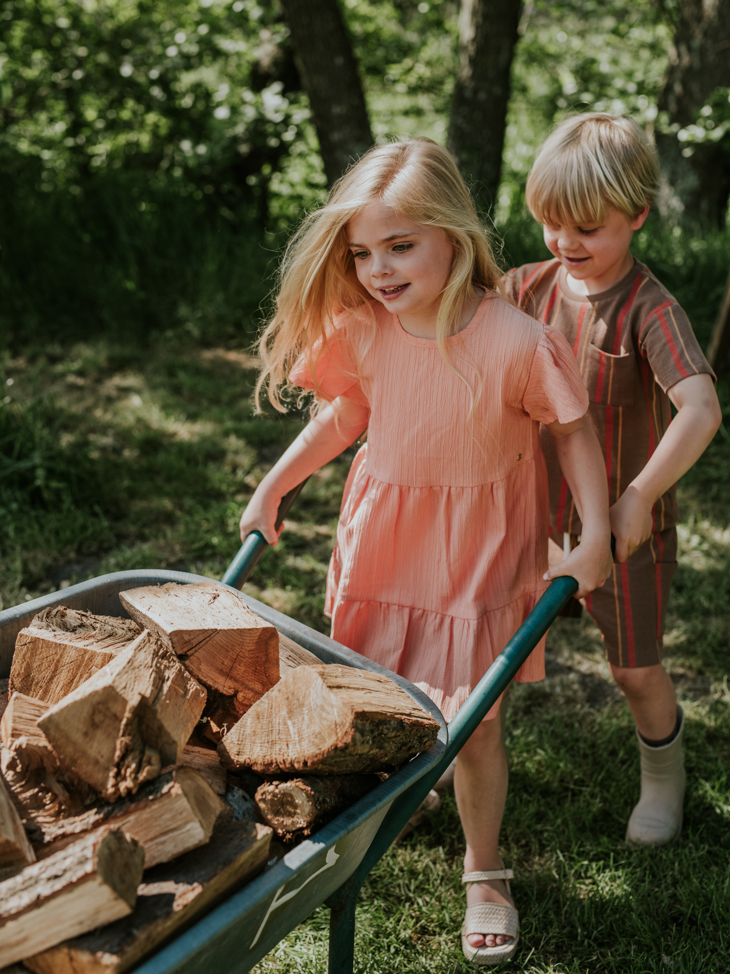 Orange Bloom | Haljina za djevojčice