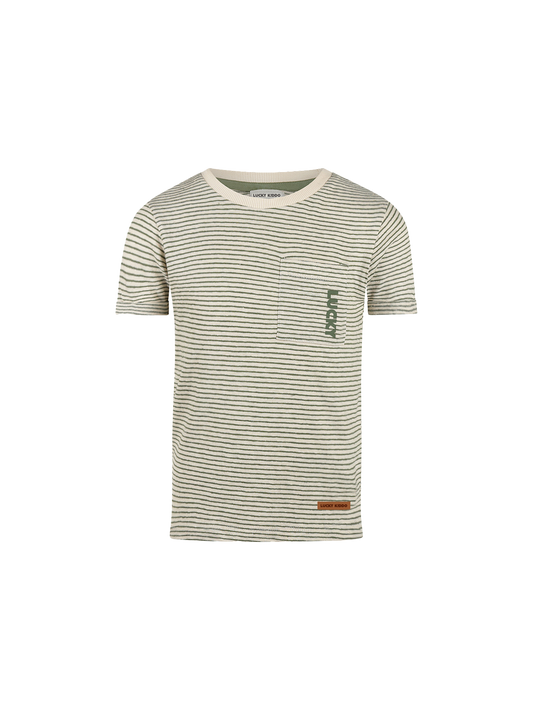 Green Stripe | Majica kratkih rukava za dječake