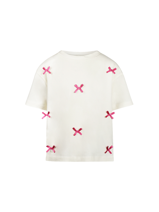 Bow Delight | Majica kratkih rukava za djevojčice